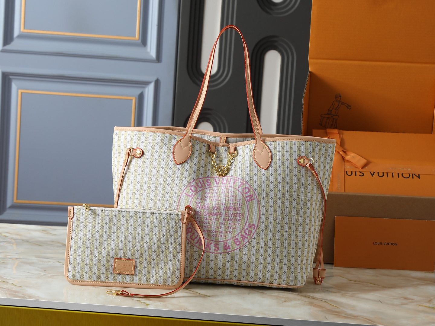 Louis Vuitton LV Speedy Soft 30 Handbag Premium Canvas Magnetic Lock Evening Party Designer Bag